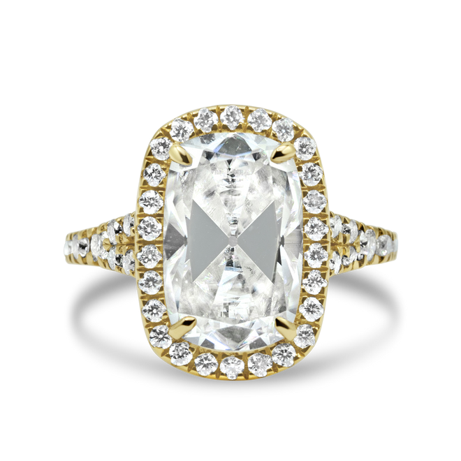 The Millie Ring - 5ct Moissanite