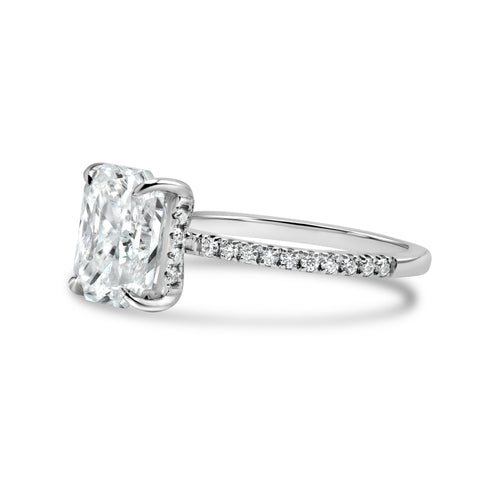 The Scarlett Ring - 3ct Moissanite