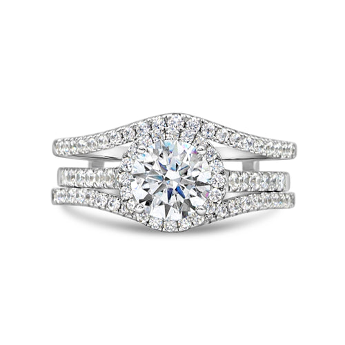 The Zaine Ring - Moissanite