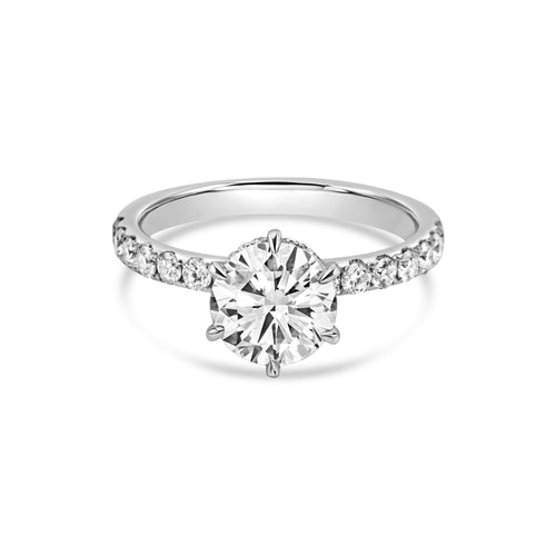 The Ezra Ring - 3ct Moissanite