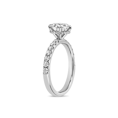 The Ezra Ring - 3ct Moissanite