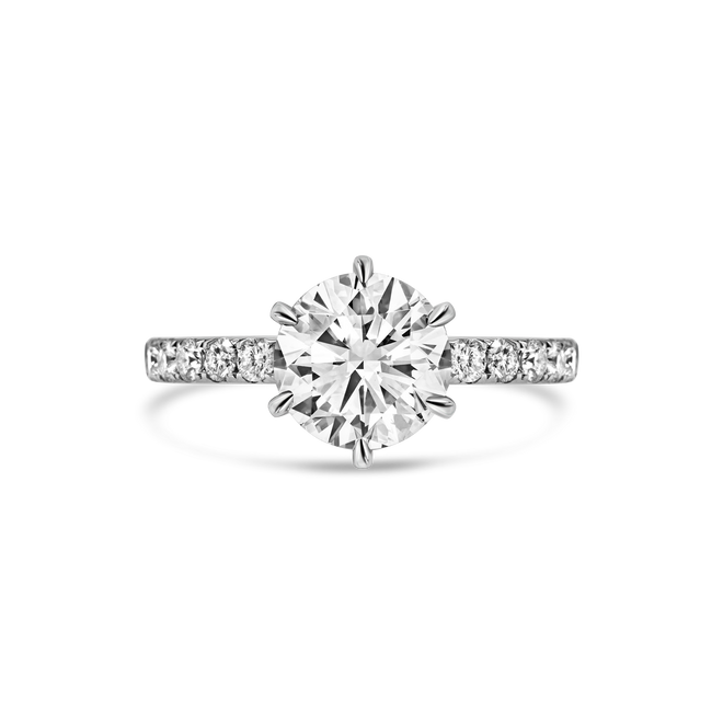 The Ezra Ring - 3ct Moissanite