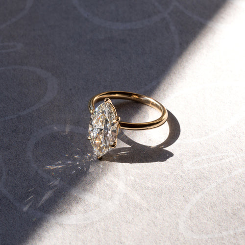 The Giselle Ring - 3ct Lab Diamond