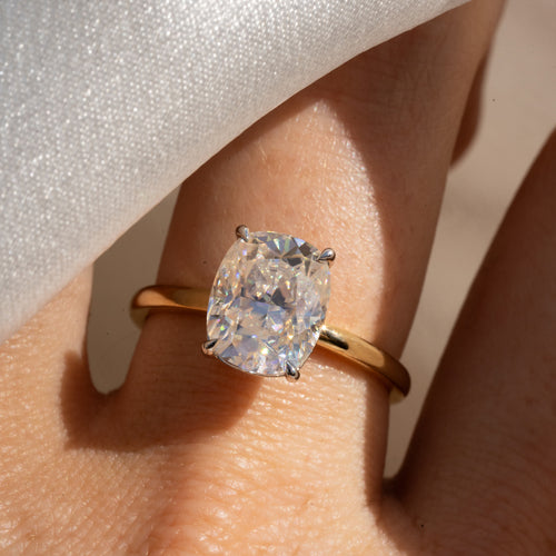 The Sidney Ring - 3.50ct Moissanite