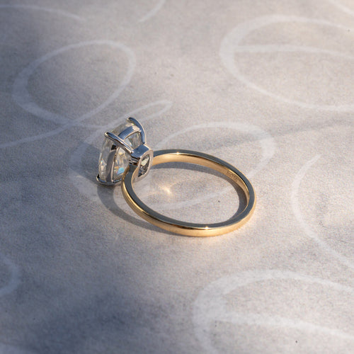 The Sidney Ring - 3.50ct Moissanite