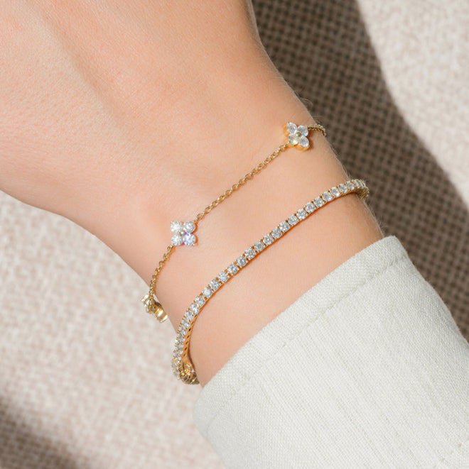 The Flower Motif Bracelet