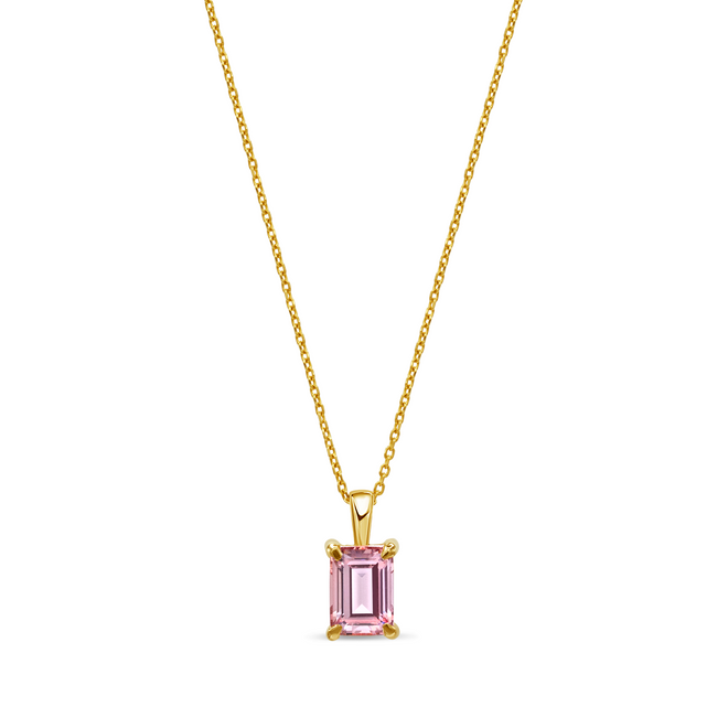 The Nora Necklace - Morganite