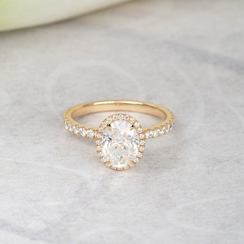 The Florence Ring - 2ct Moissanite