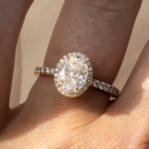 The Florence Ring - 2ct Moissanite