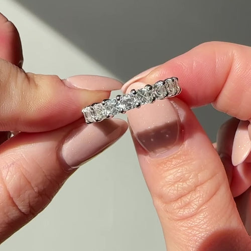 The Leah Band - Moissanite (Ready to Ship)