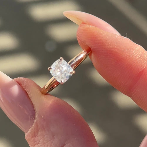 The Alma Ring - 1ct Lab Diamond (Ready to Ship)