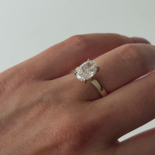 The Tessa Ring - 3.07ct Lab Diamond