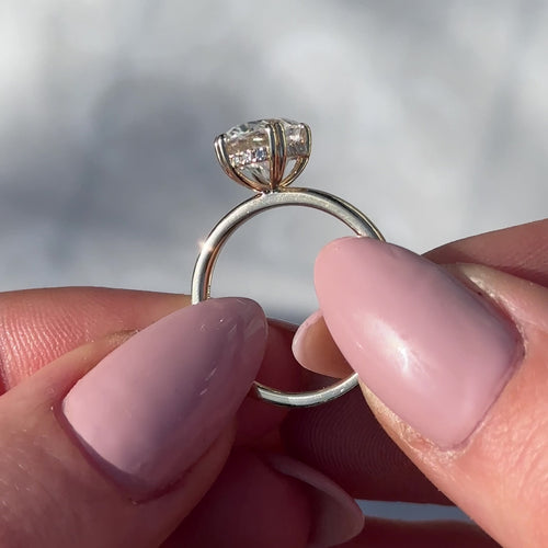 The Hayden Ring - 2.60ct Moissanite
