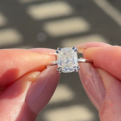 The Charlotte Ring - 2.75ct Moissanite