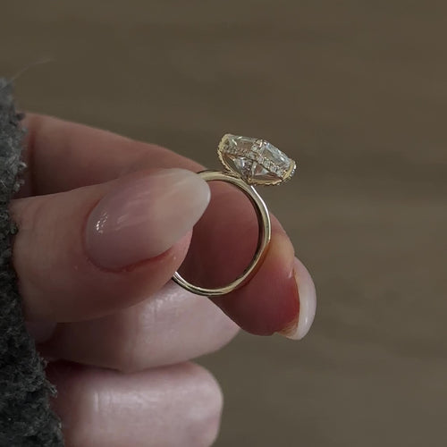 The Levi Ring - 3.5ct Lab Diamond
