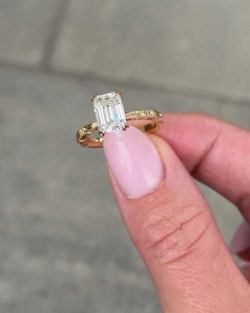 The Kainalu Ring - 2.30ct Moissanite