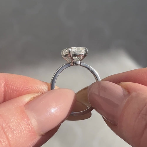 The Amber Ring - 2.50ct Moissanite (Ready to Ship)