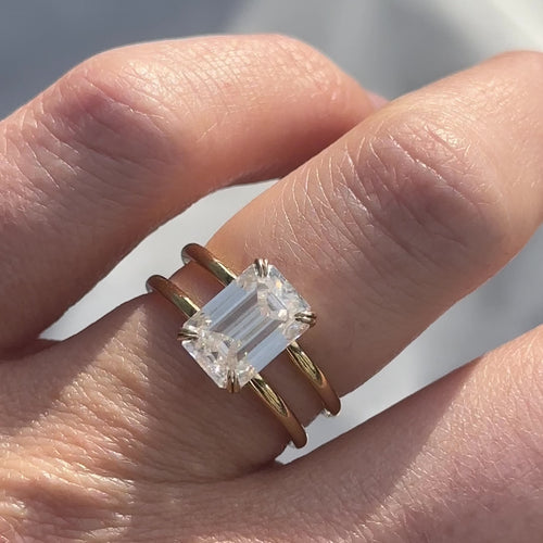 The Emerson Ring - 3ct Moissanite (Ready to Ship)