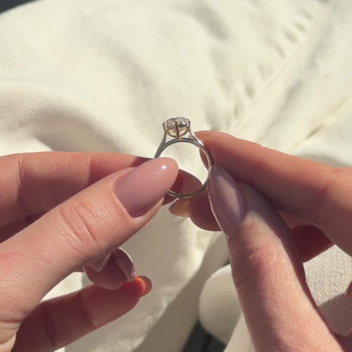 The Jules Ring - 3.04ct Lab Diamond