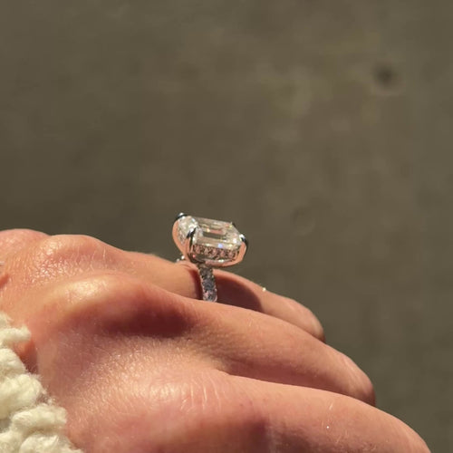 The Mia Ring - 3.33ct Moissanite