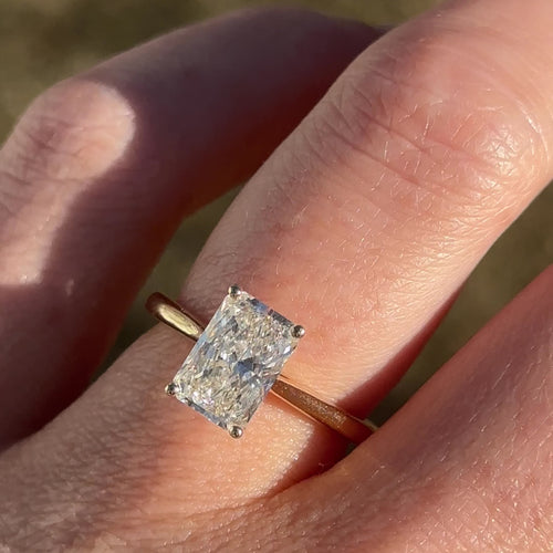 The Harper Ring - 2.02ct Lab Diamond