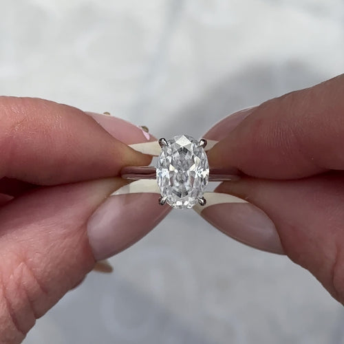 The Chayce Ring - 3ct Moissanite