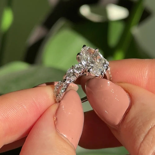 The Reba Ring - 3.23ct Lab Diamond