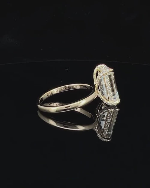 The Levi Ring - 3.42 Moissanite