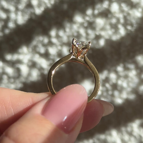 The Sarah Ring - 3.17ct Lab Diamond