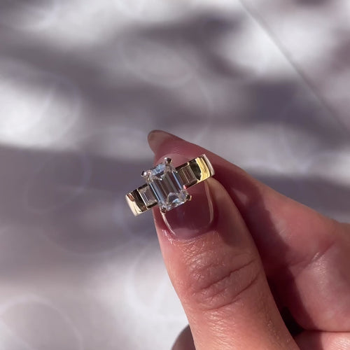 The Eliza Ring - 2.87ct Moissanite