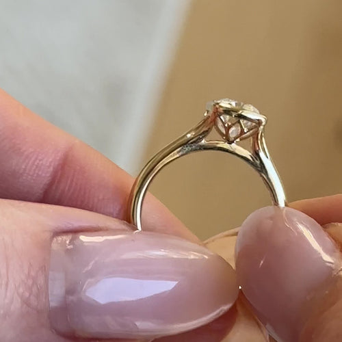 The Emma Ring - 1.5ct Moissanite