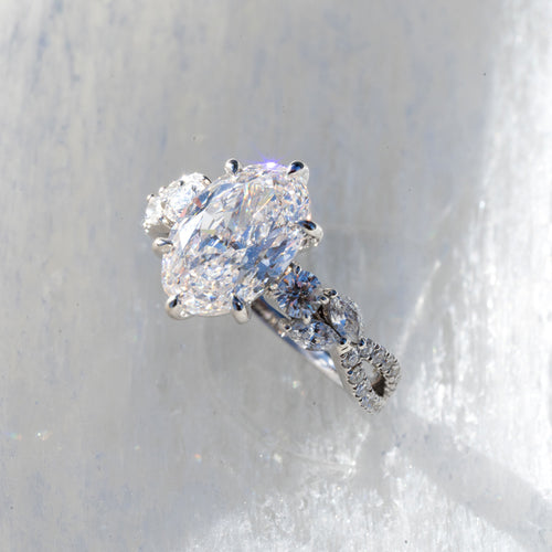 The Reba Ring - 3.23ct Lab Diamond